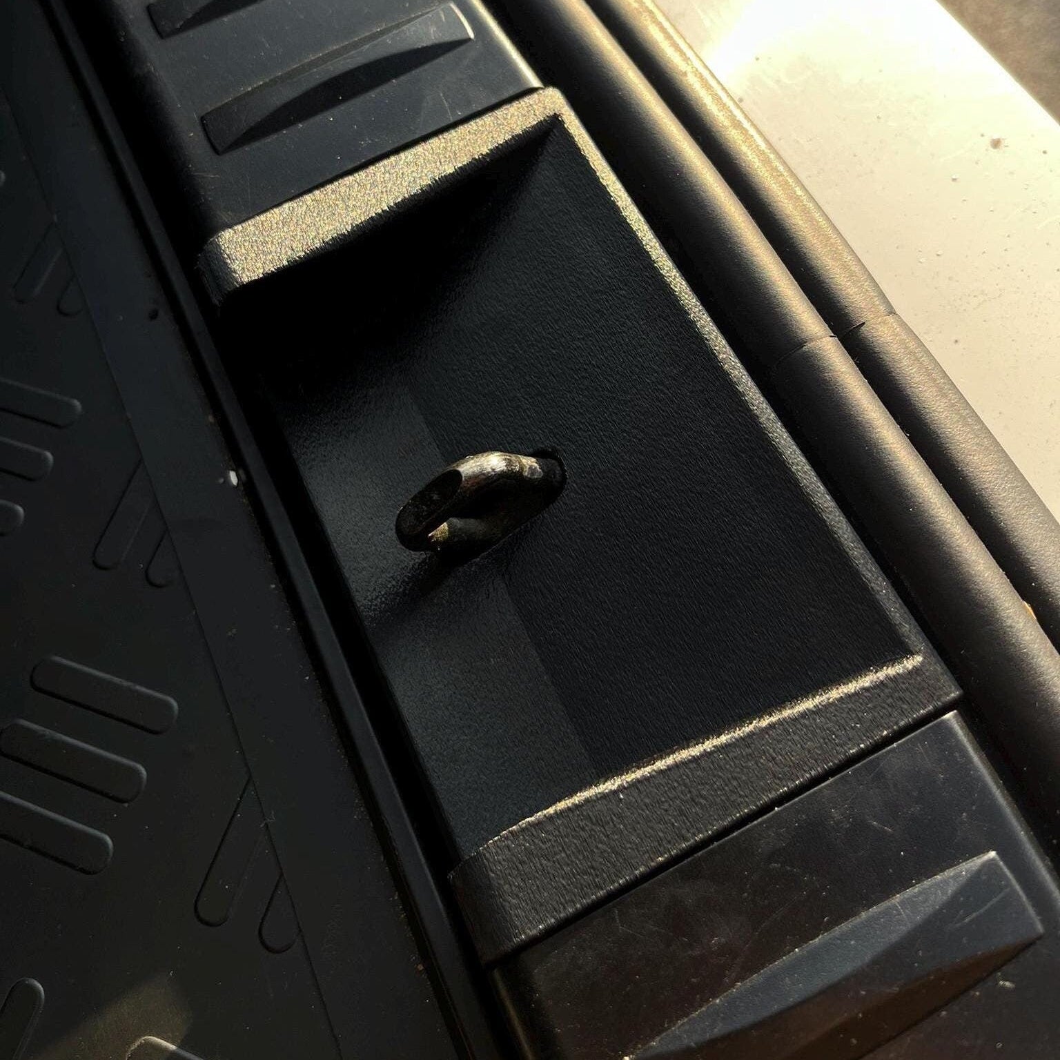 BMW E91 Trunk Latch Cover